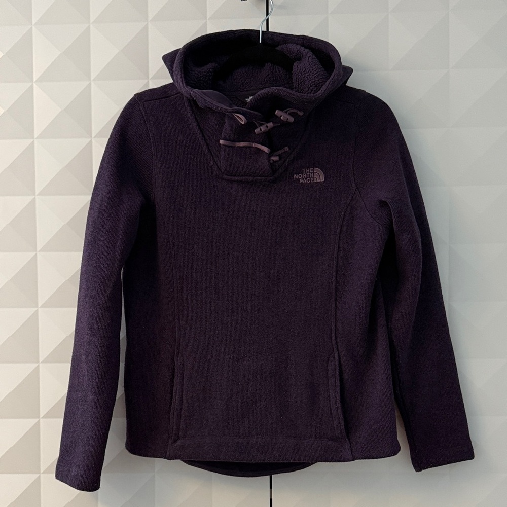 The North Face Dark Purple Fleece Hoodie